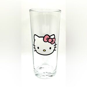 Hello Kitty Pink Bow Glass Tumbler